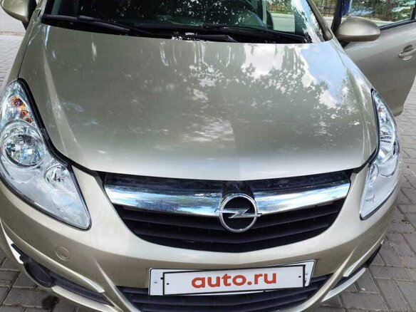 2008 Opel Corsa D, серебристый, 585000 рублей - вид 4
