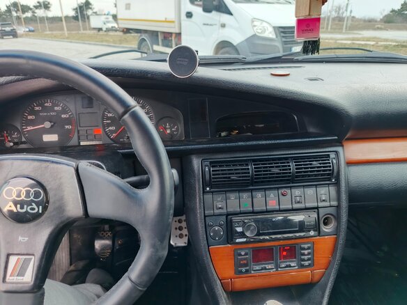 1992 Audi 100 IV (C4), красный, 550000 рублей - вид 7