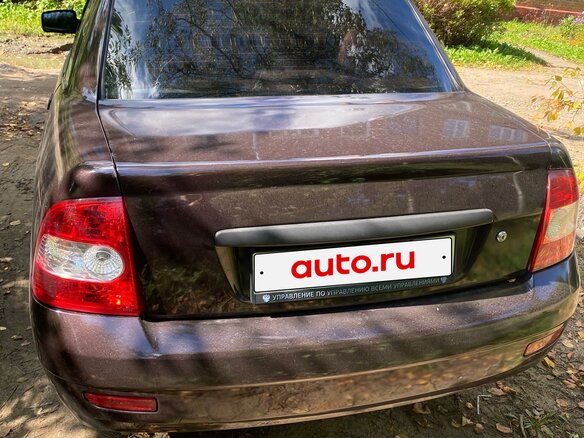 2008 Lada (ВАЗ) Priora I, пурпурный - вид 6