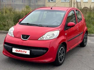 2008 Peugeot 107 I, красный, 250000 рублей, вид 1