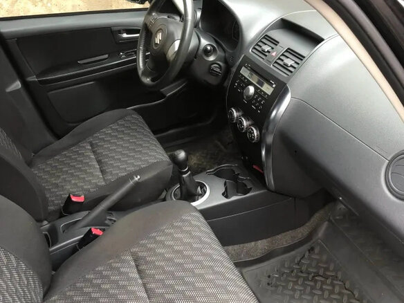 2008 Suzuki SX4 I (Classic), чёрный, 750000 рублей - вид 6