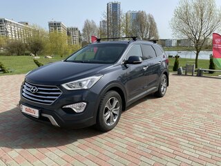 2014 Hyundai Santa Fe Grand III, синий, 1799999 рублей, вид 1