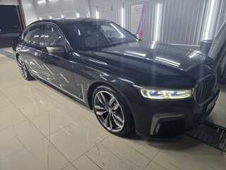 2020 BMW 7 серии Long M760Li xDrive VI (G11/G12) Рестайлинг, чёрный, 8500000 рублей, вид 3