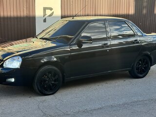 2015 Lada (ВАЗ) Priora I Рестайлинг, чёрный, 580000 рублей, вид 4
