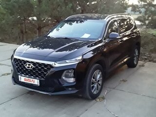 2019 Hyundai Santa Fe IV, чёрный, 3500000 рублей, вид 1