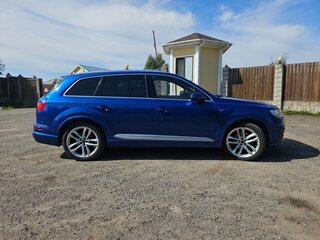 2016 Audi Q7 II (4M), синий, 3600000 рублей, вид 5