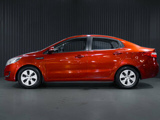 2012 Kia Rio 5-speed III, красный, 649000 рублей, вид 4
