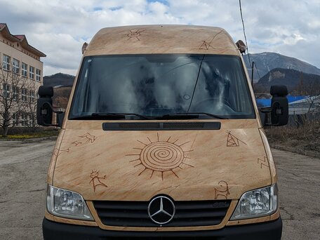 2005 Mercedes-Benz Sprinter, жёлтый, 3300000 рублей, вид 2