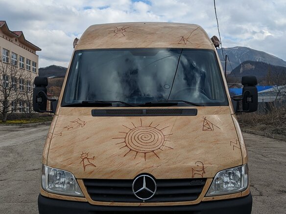 2005 Mercedes-Benz Sprinter, жёлтый, 3300000 рублей - вид 1