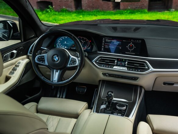 2019 BMW X7 30d I (G07), серый, 6999999 рублей - вид 12