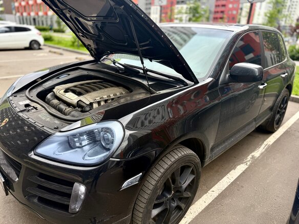 2008 Porsche Cayenne I Рестайлинг (957), чёрный, 2000000 рублей - вид 10