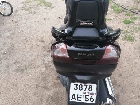 2003 Suzuki Burgman (SkyWave) 250, чёрный, 160000 рублей, вид 4