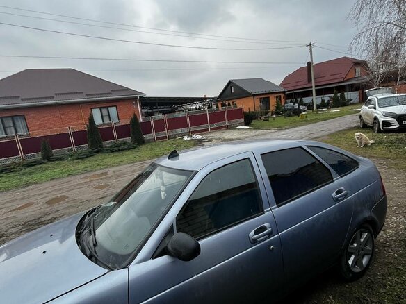 2010 Lada (ВАЗ) Priora I, серый, 350000 рублей - вид 4