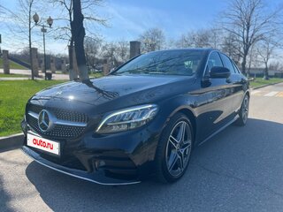 2020 Mercedes-Benz C-Класс 180 IV (W205) Рестайлинг, чёрный, 3470000 рублей, вид 2