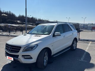 2012 Mercedes-Benz M-Класс 350 III (W166), белый, 2100000 рублей, вид 1