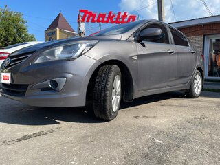 2016 Hyundai Solaris I Рестайлинг, серый, 1140000 рублей, вид 1