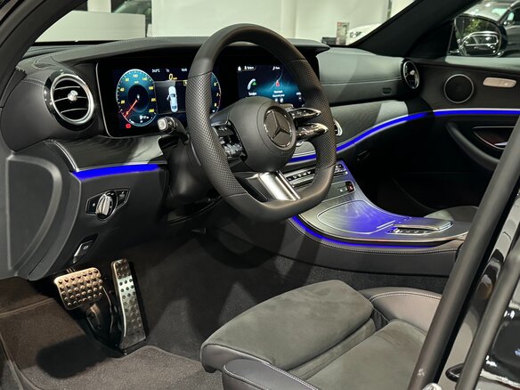 2024 Mercedes-Benz E-Класс 200 V (W213, S213, C238) Рестайлинг, чёрный - вид 9
