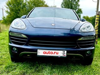 2011 Porsche Cayenne Diesel II (958), синий, 2250000 рублей, вид 4