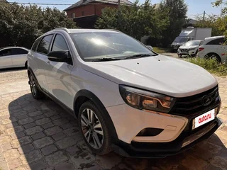 2019 Lada (ВАЗ) Vesta SW I, белый, 650000 рублей, вид 3