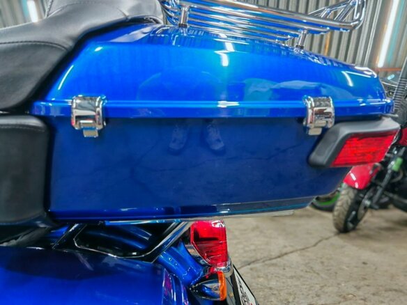 2015 Harley-Davidson Electra Glide, синий, 1480000 рублей - вид 29