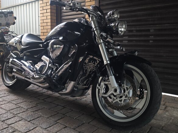 2014 Suzuki Boulevard M109R, чёрный, 1000000 рублей - вид 6