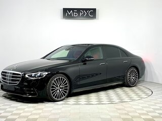 2024 Mercedes-Benz S-Класс 500 Long 4MATIC VII (W223), чёрный, 23600000 рублей, вид 1