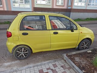 2008 Daewoo Matiz I Рестайлинг, жёлтый, 125000 рублей, вид 4