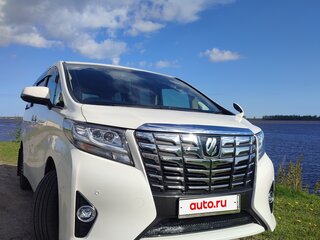 2017 Toyota Alphard III Рестайлинг, белый, 3950000 рублей, вид 2