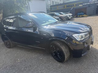 2017 BMW X3 20d xDrive II (F25) Рестайлинг, чёрный, 2500000 рублей, вид 2