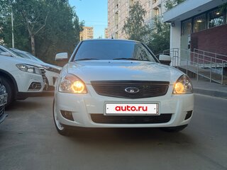 2017 Lada (ВАЗ) Priora I Рестайлинг, белый, 915000 рублей, вид 2