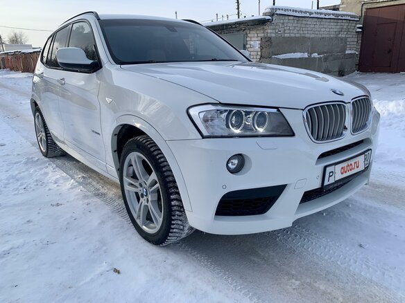 2012 BMW X3 35i xDrive II (F25), белый - вид 3