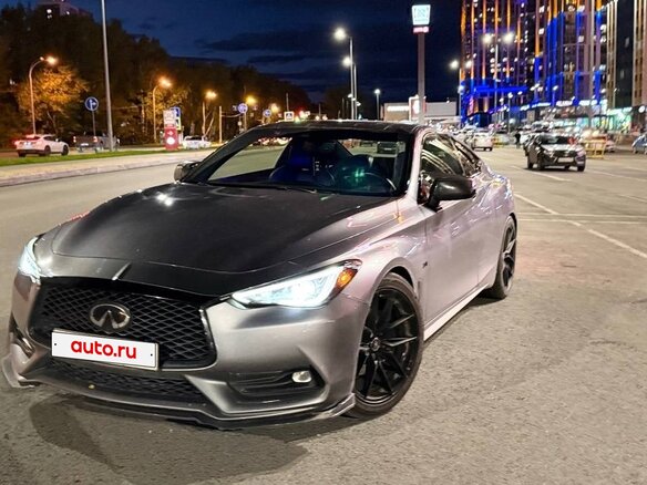 2019 Infiniti Q60 II, серый, 3090000 рублей