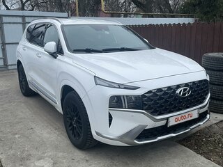 2020 Hyundai Santa Fe IV Рестайлинг, белый, 2500000 рублей, вид 1