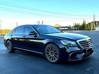 2014 Mercedes-Benz S-Класс 400 Long VI (W222, C217), чёрный, 2750000 рублей, вид 3