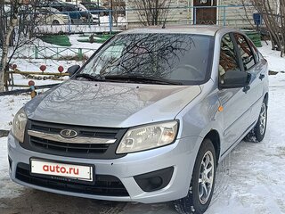 2016 Lada (ВАЗ) Granta I, голубой, 400000 рублей, вид 1