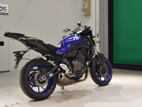 2017 Yamaha MT-07 (FZ-07), синий, 530000 рублей, вид 5