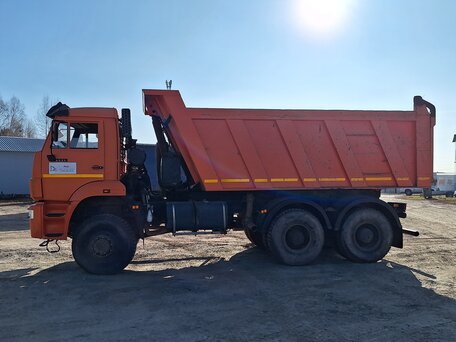 2017 КамАЗ 65224, оранжевый, 4500000 рублей, вид 2