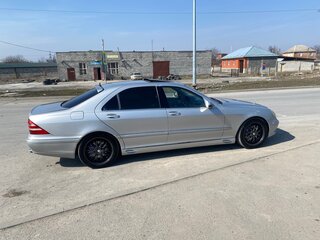 1999 Mercedes-Benz S-Класс 500 Long IV (W220), серебристый, 650000 рублей, вид 2