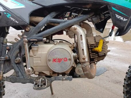 2023 Kayo Basic TT125, синий, 60000 рублей, вид 4