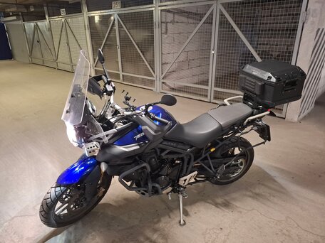 2014 Triumph Tiger 800, синий, 720000 рублей, вид 3