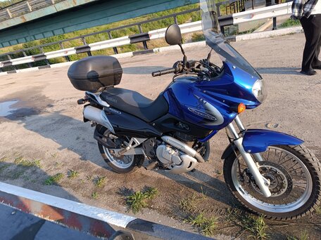 2001 Suzuki XF 650 Freewind, синий, 350000 рублей, вид 5
