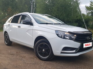 2021 Lada (ВАЗ) Vesta SW I, белый, 1100000 рублей, вид 1