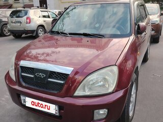 2007 Chery Tiggo (T11) I, красный, 400000 рублей, вид 1
