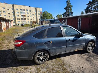 2014 Lada (ВАЗ) Granta I, серый, 400000 рублей, вид 3