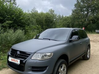 2007 Volkswagen Touareg I Рестайлинг, чёрный, 1250000 рублей, вид 1