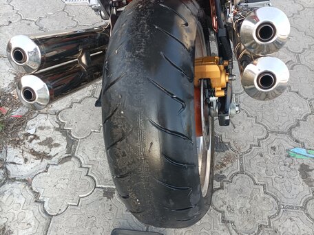 2004 Kawasaki Z 1000, коричневый, 475000 рублей, вид 5