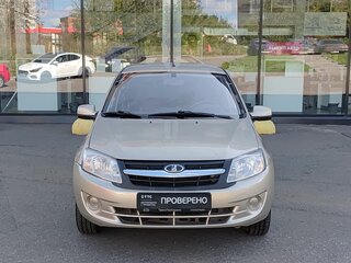 2013 Lada (ВАЗ) Granta I, бежевый, 268000 рублей, вид 2