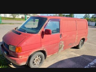 1992 Volkswagen Transporter T4, красный, 275000 рублей, вид 2