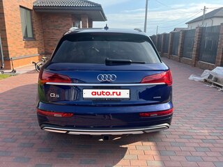 2021 Audi Q5 45 TFSI II (FY) Рестайлинг, синий, 3725000 рублей, вид 5