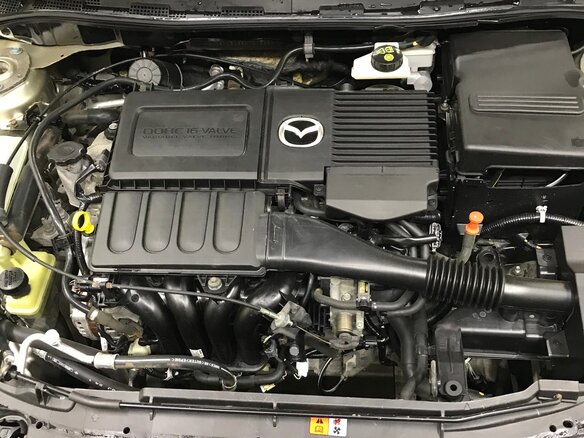 2007 Mazda 3 I (BK) Рестайлинг, золотистый - вид 11